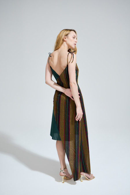 Платье DVF (Цвет Разноцветный, Размер 44/S, Состав 72% крапива, 28% хлопок )