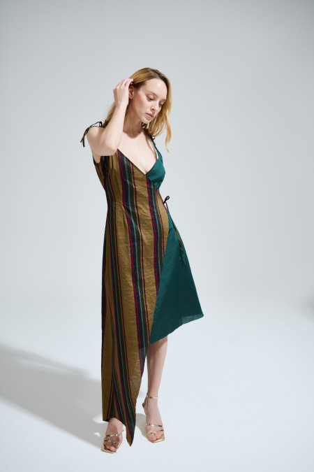 Платье DVF (Цвет Разноцветный, Размер 44/S, Состав 72% крапива, 28% хлопок )