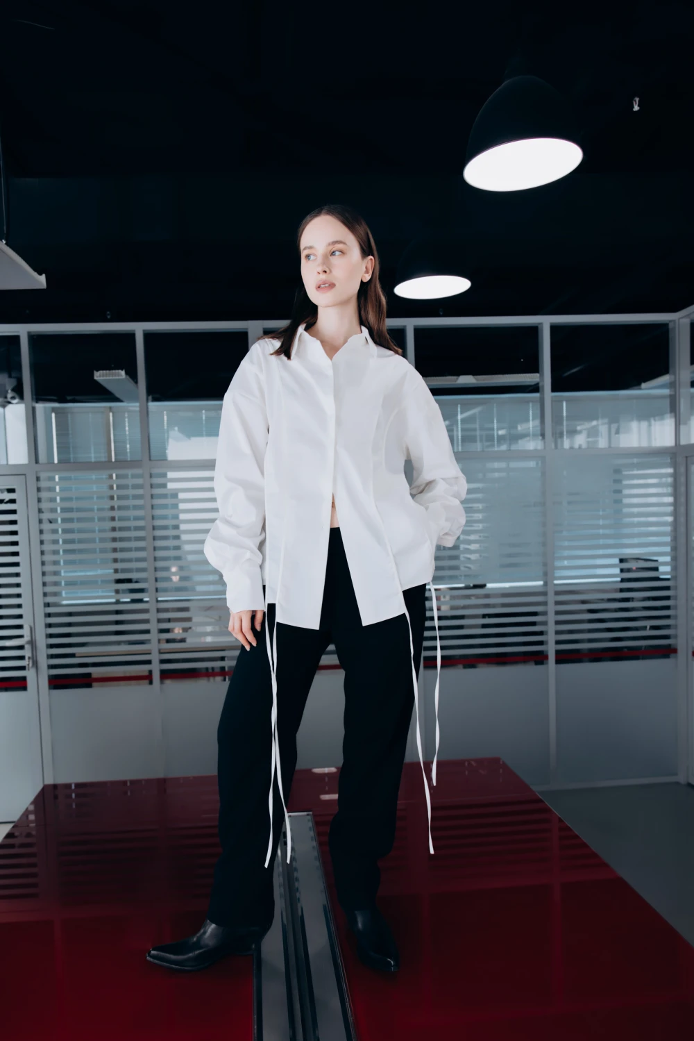 Блузка New job ( Цвет Белый )