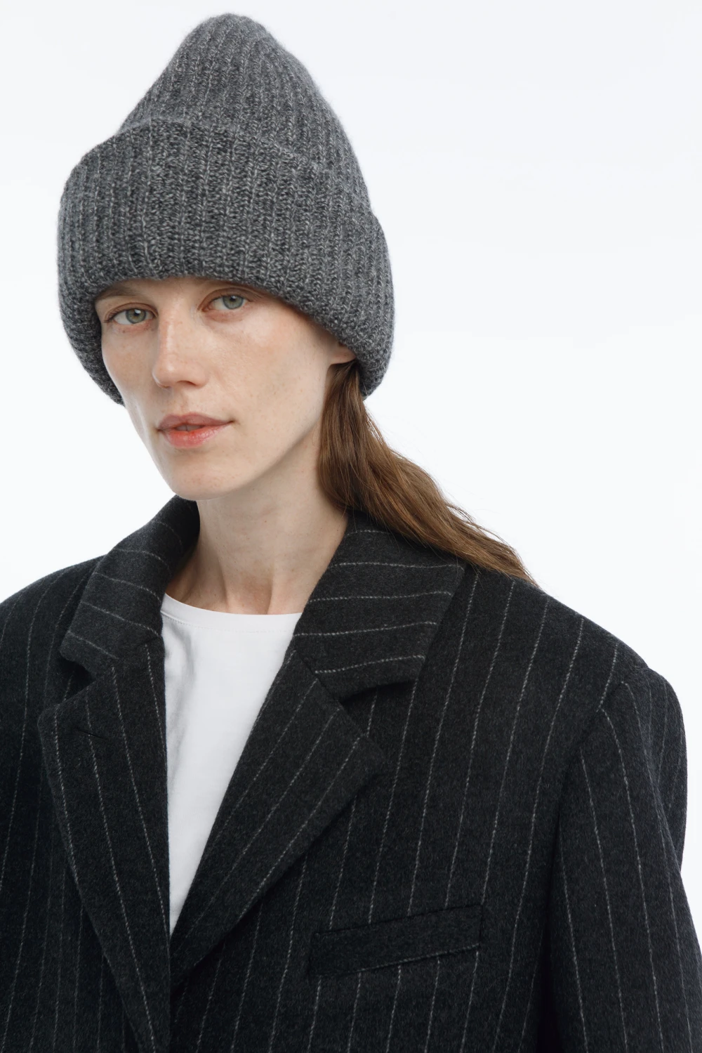 Шапка  Chapeau ( Цвет Серый меланж )