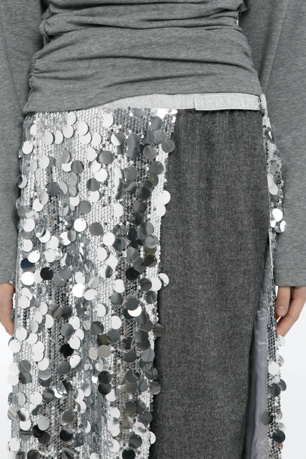 Юбка Candy ( Цвет Серебристый )