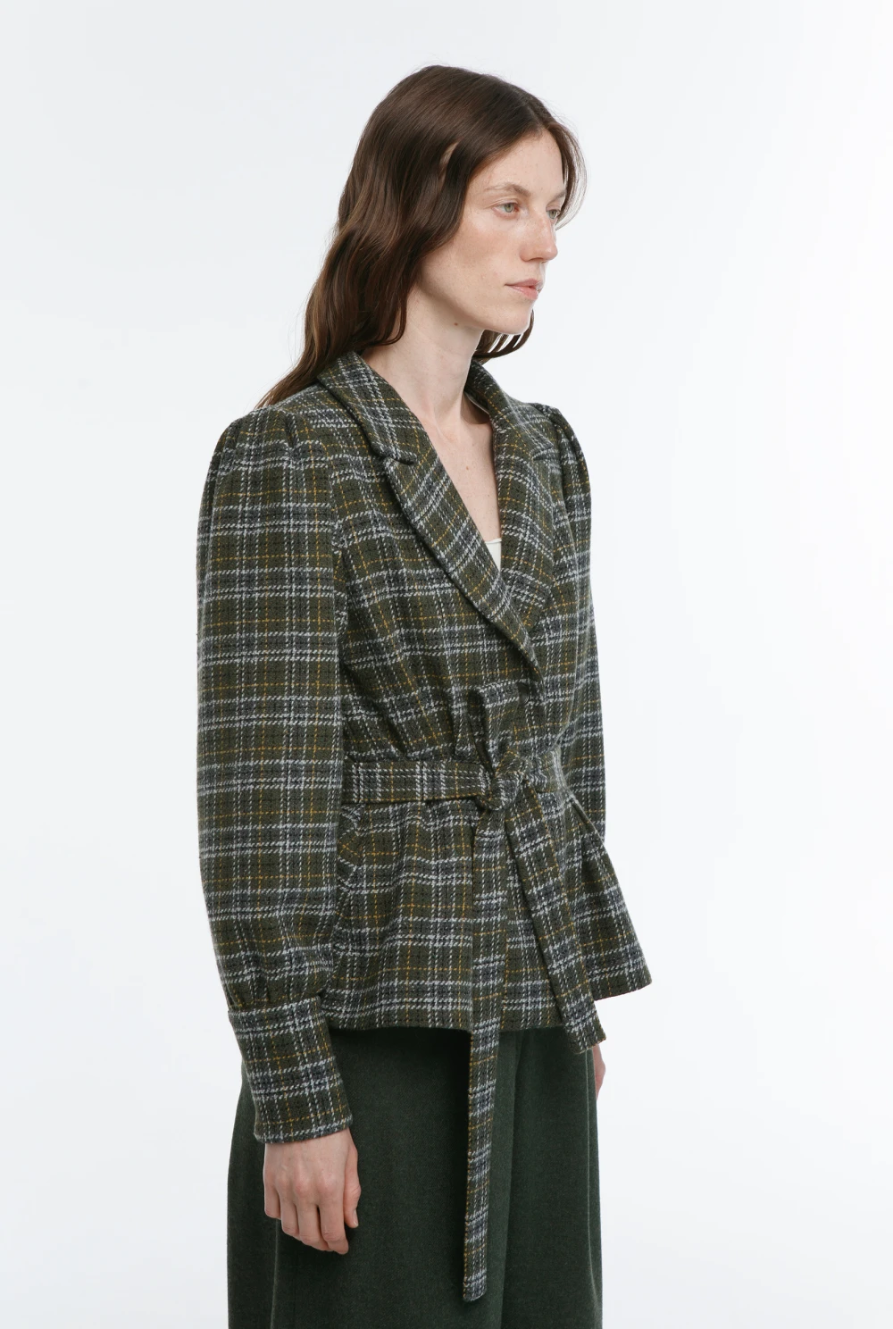 Жакет Highbland ( Цвет Зелёный в клетку  )