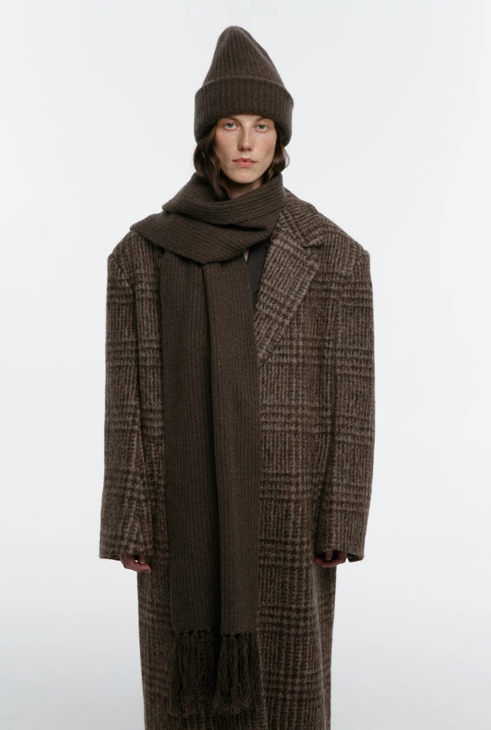 Шарф Echarpe ( Цвет Коричневый )