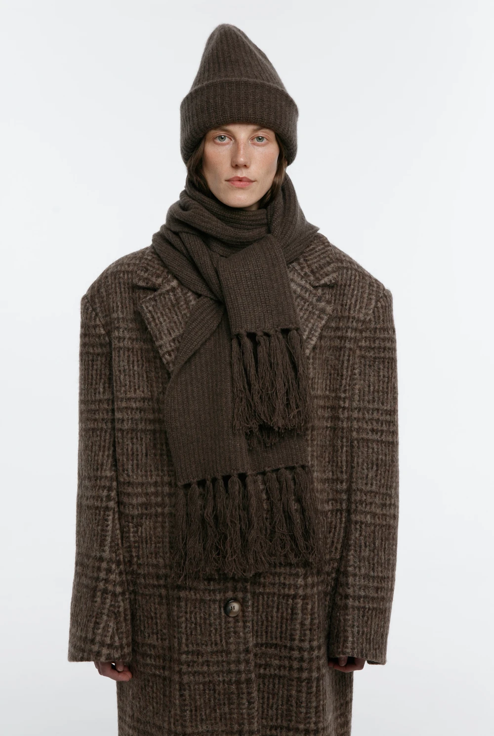 Шарф Echarpe ( Цвет Коричневый )