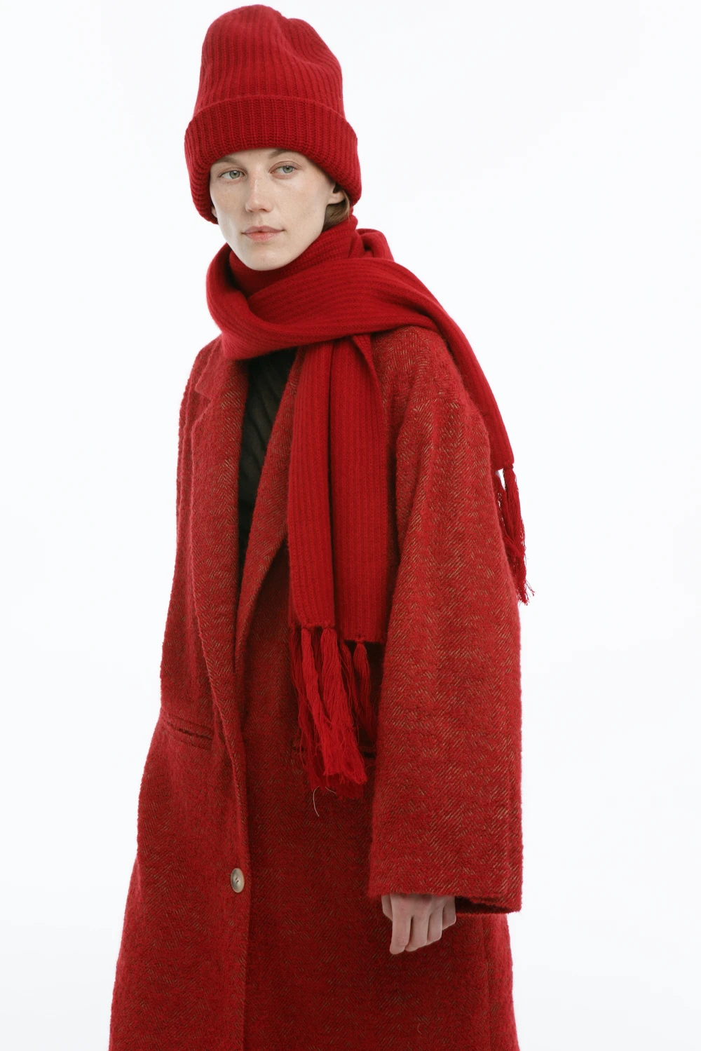 Шарф Echarpe ( Цвет Красный )