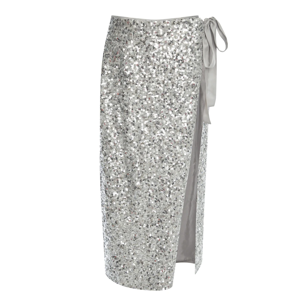 Юбка Jessy  ( Цвет Серебристый )