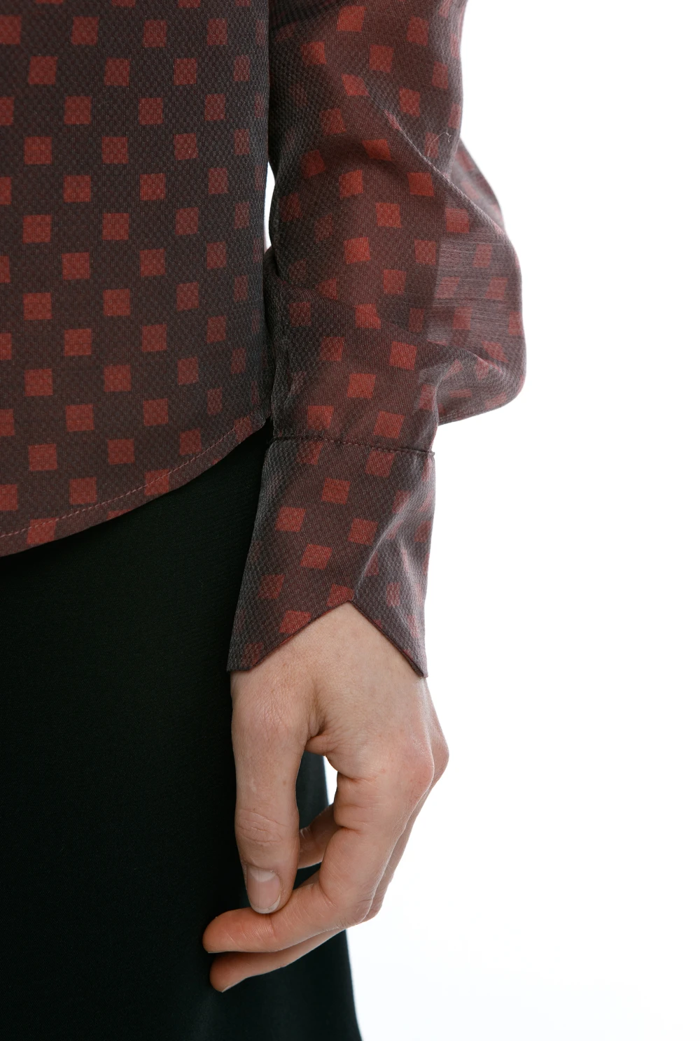 Блузка Pastoral  ( Цвет Красно-бордовый )