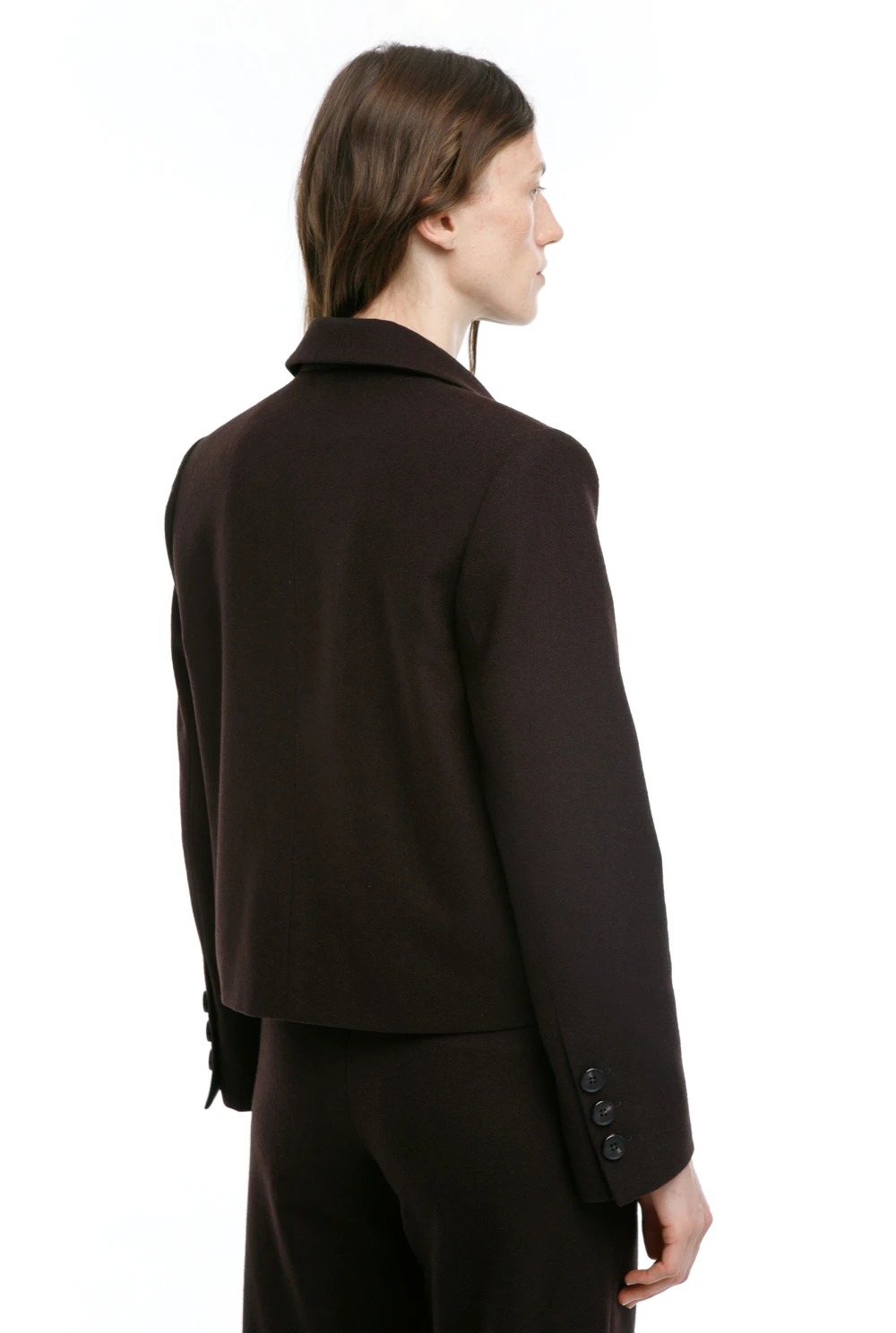 Жакет FOLK ( Цвет Горький шоколад )