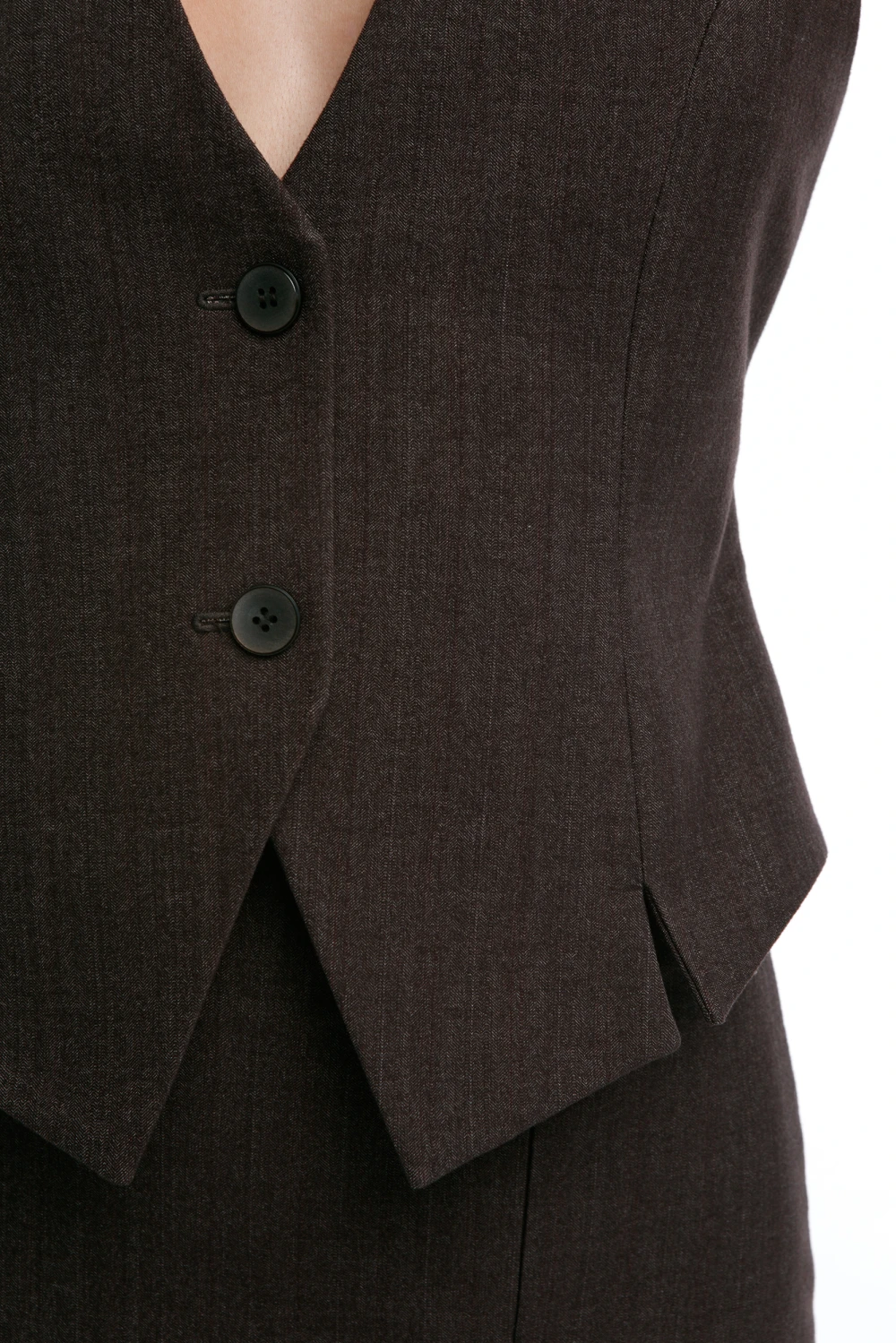 Жилет Vest ( Цвет Коричневый )