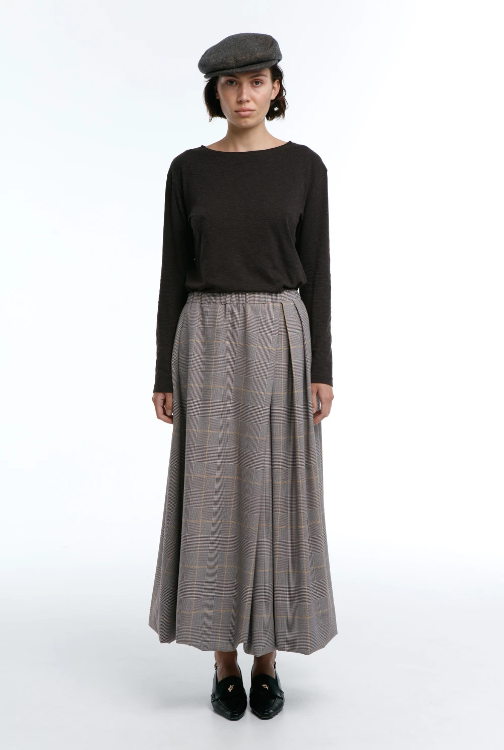 Юбка Hara ( Цвет Молочно-коричневый )