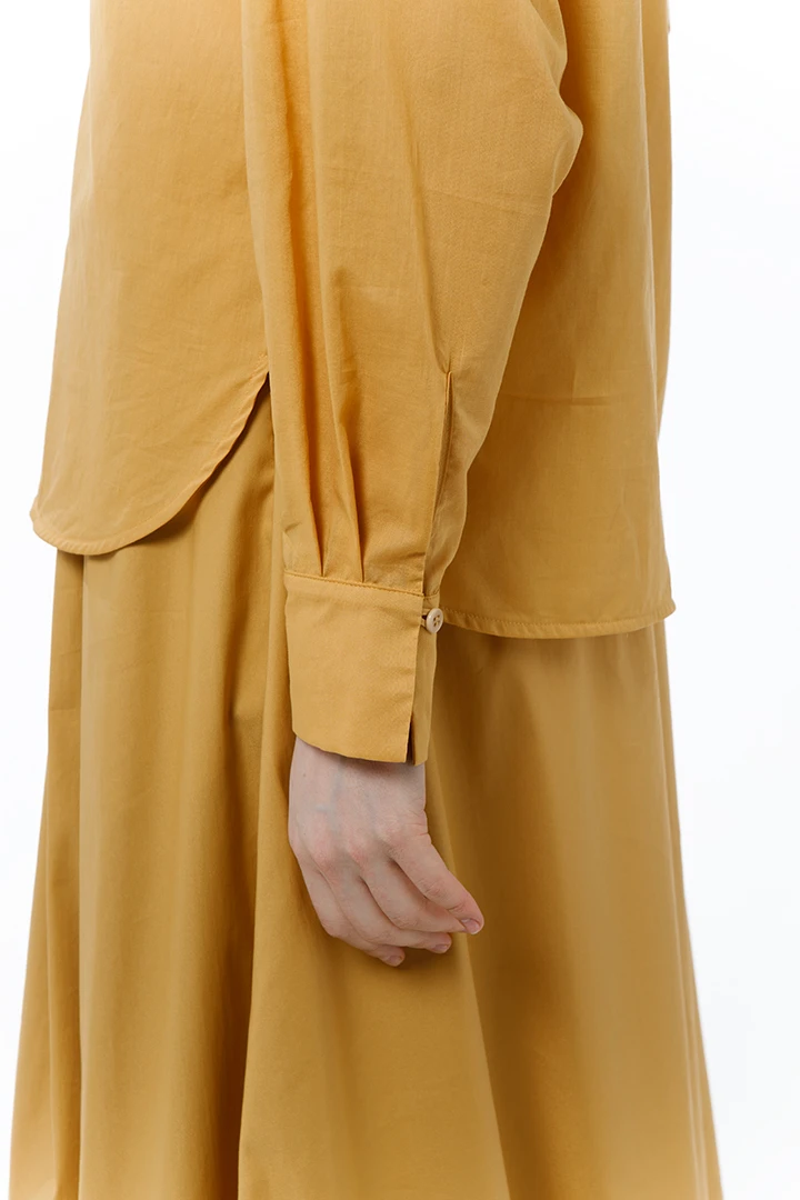 Рубашка History ( Цвет Горчица )