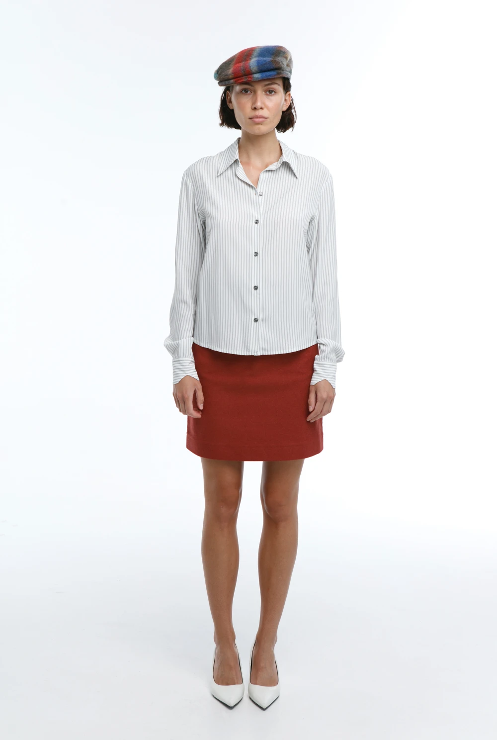 Блузка Pastoral  ( Цвет Белый в полоску )