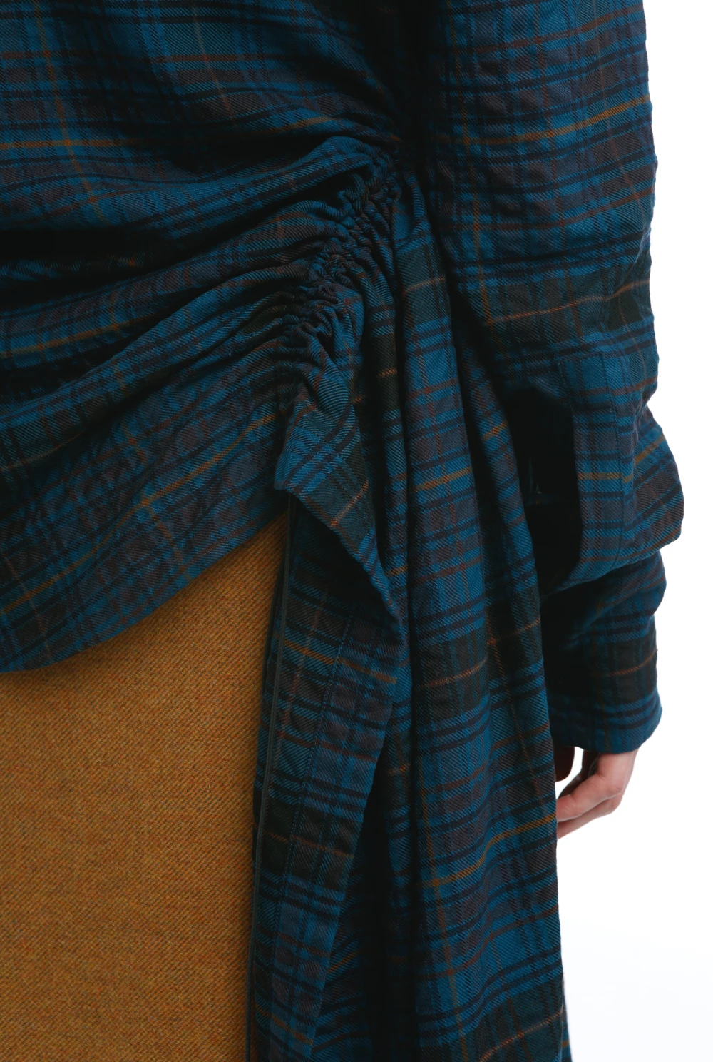 Рубашка Ixora ( Цвет Морская волна в клетку )