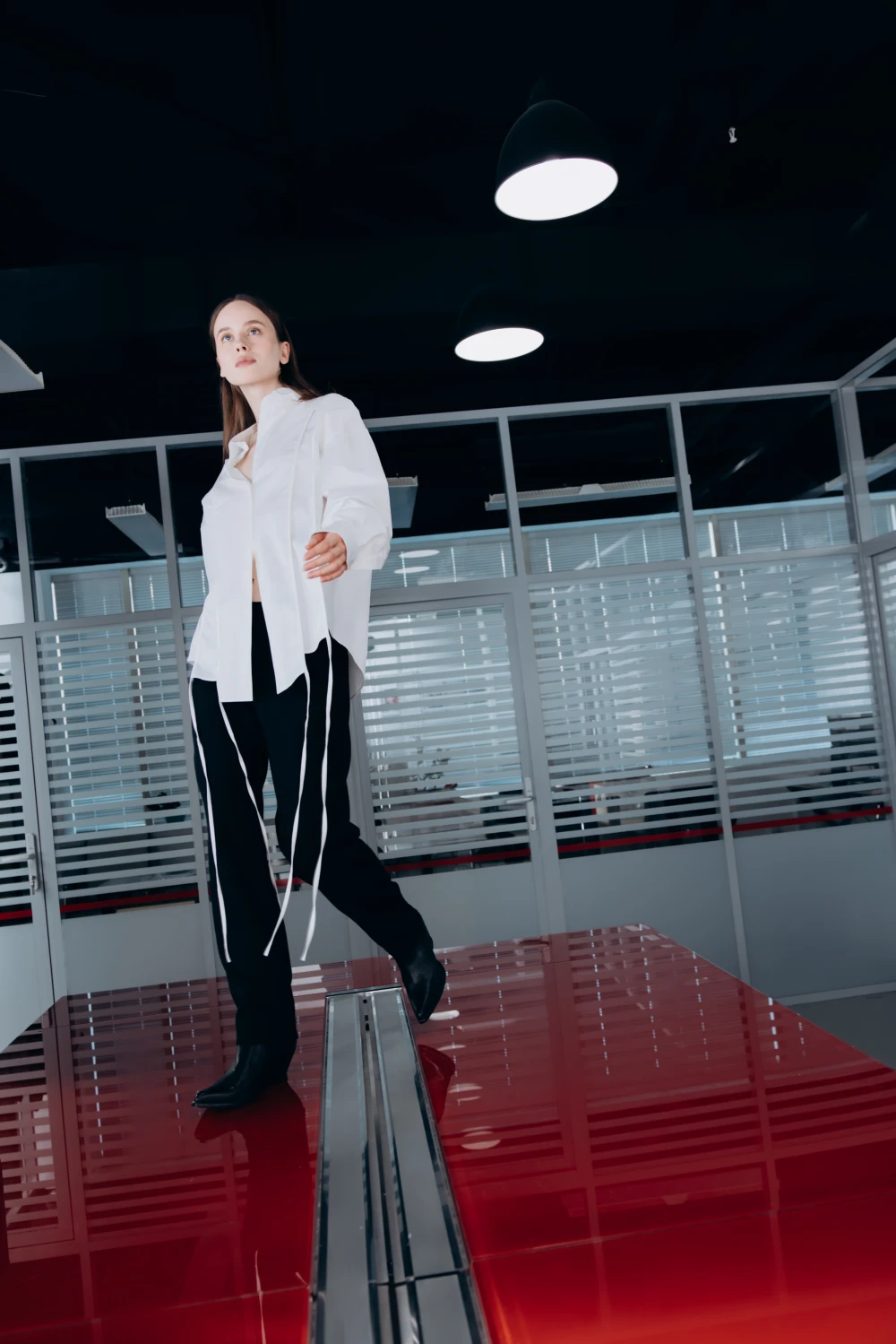 Блузка New job ( Цвет Белый )