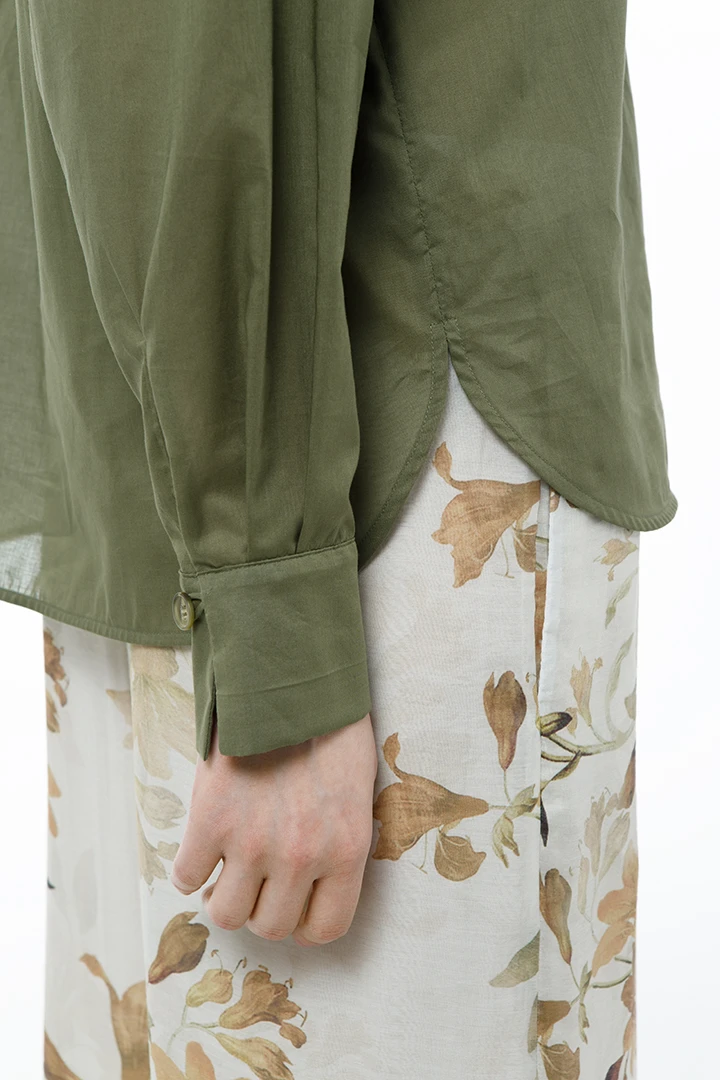 Рубашка History ( Цвет Зелёный )