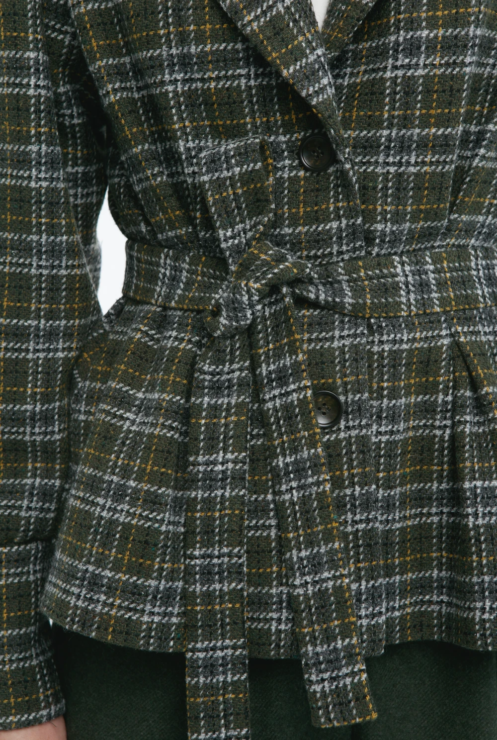 Жакет Highbland ( Цвет Зелёный в клетку  )