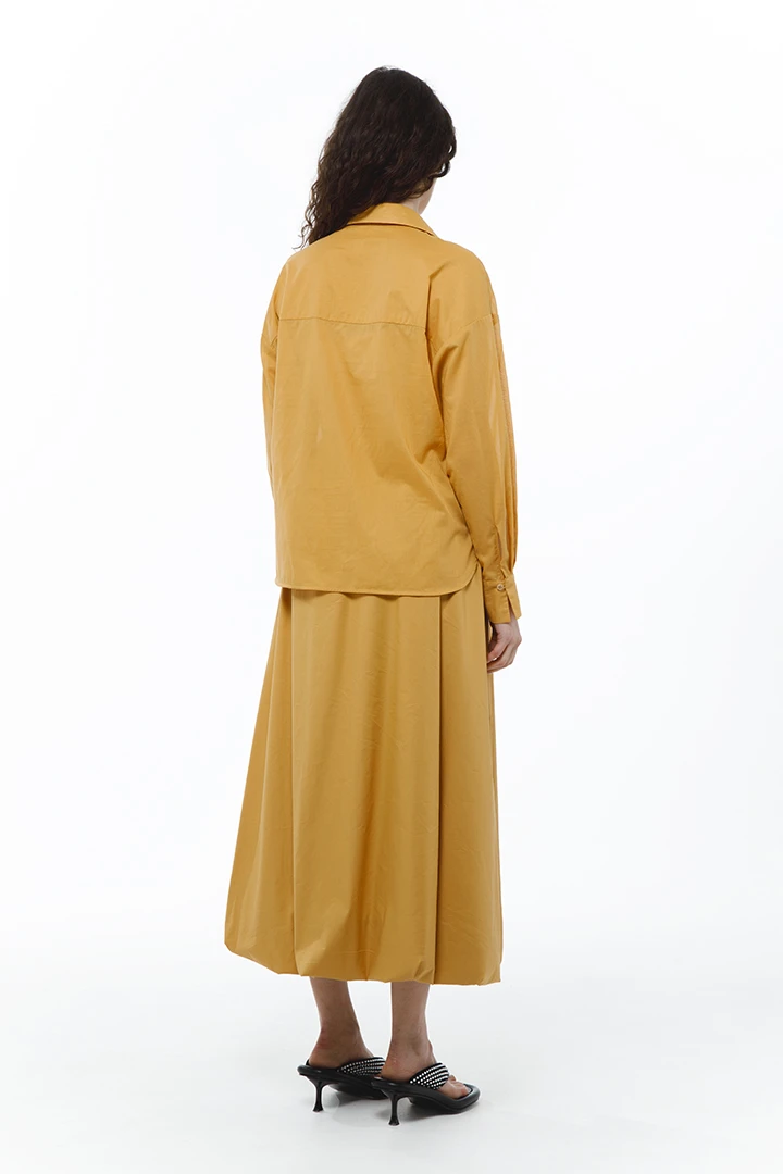 Рубашка History ( Цвет Горчица )