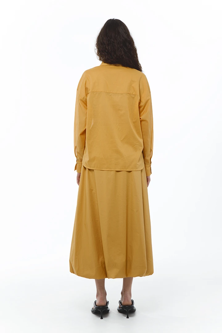 Рубашка History ( Цвет Горчица )