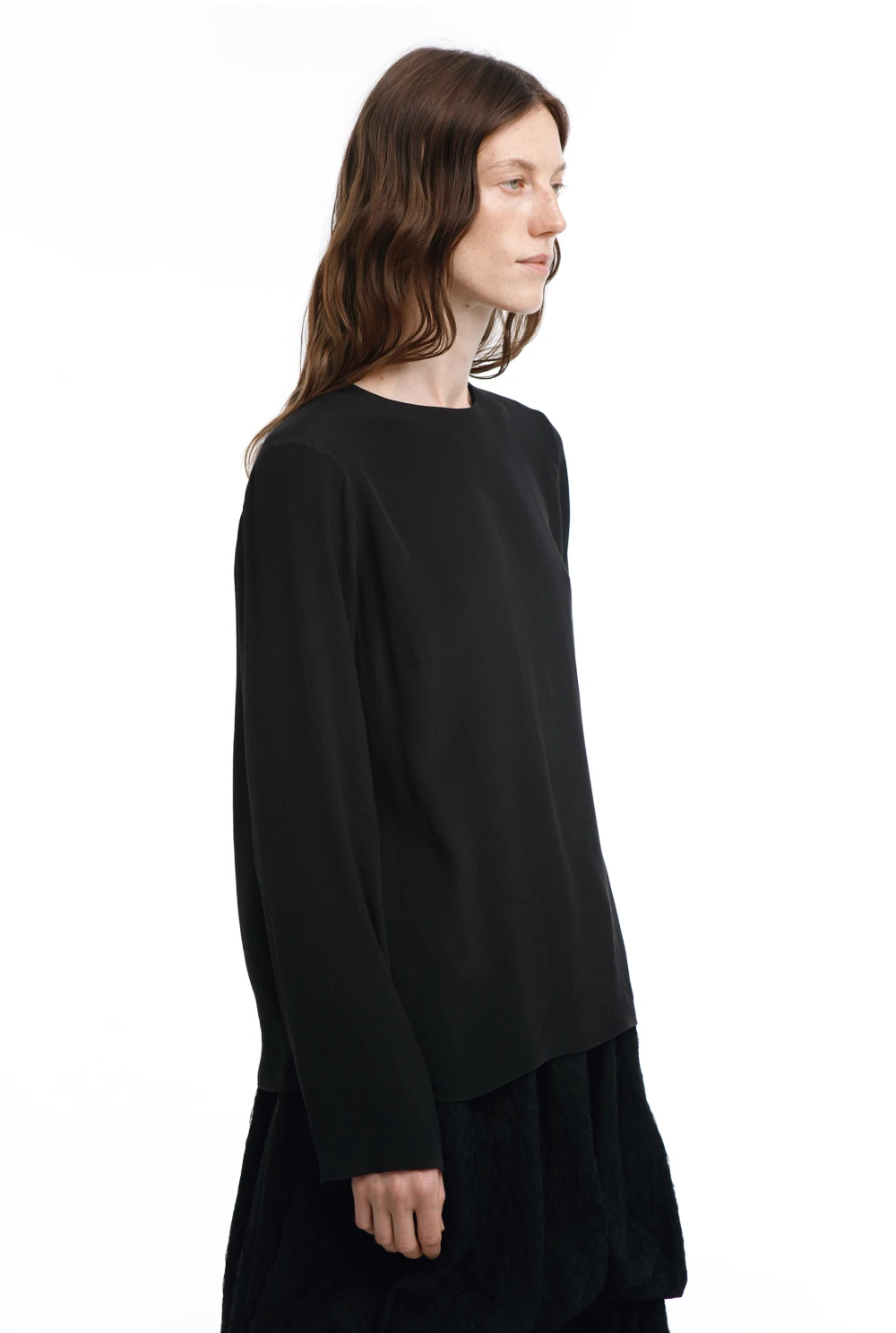 Блузка Simple ( Цвет Чёрный )