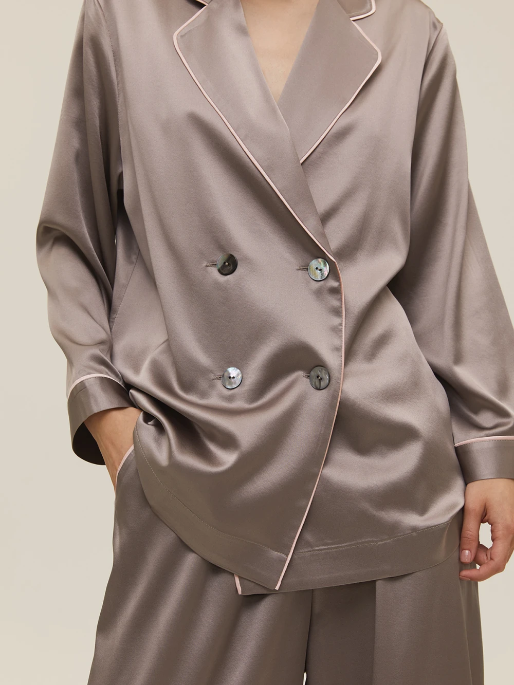 Костюм Fiva ( Цвет Пудрово-серый )